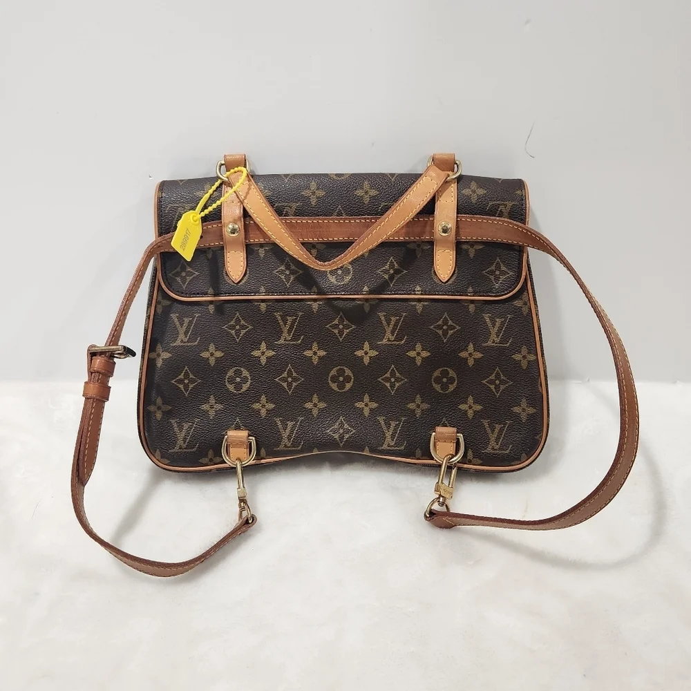 Louis Vuitton 2005 Vintage Brown Monogram Marelle Sac A Dos 3 Way Bag Purse